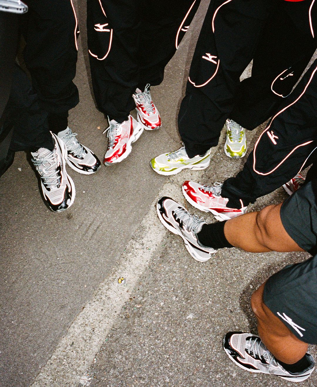 One Block Down x Mizuno Wave Rider 10 “Flame Wave” Collection